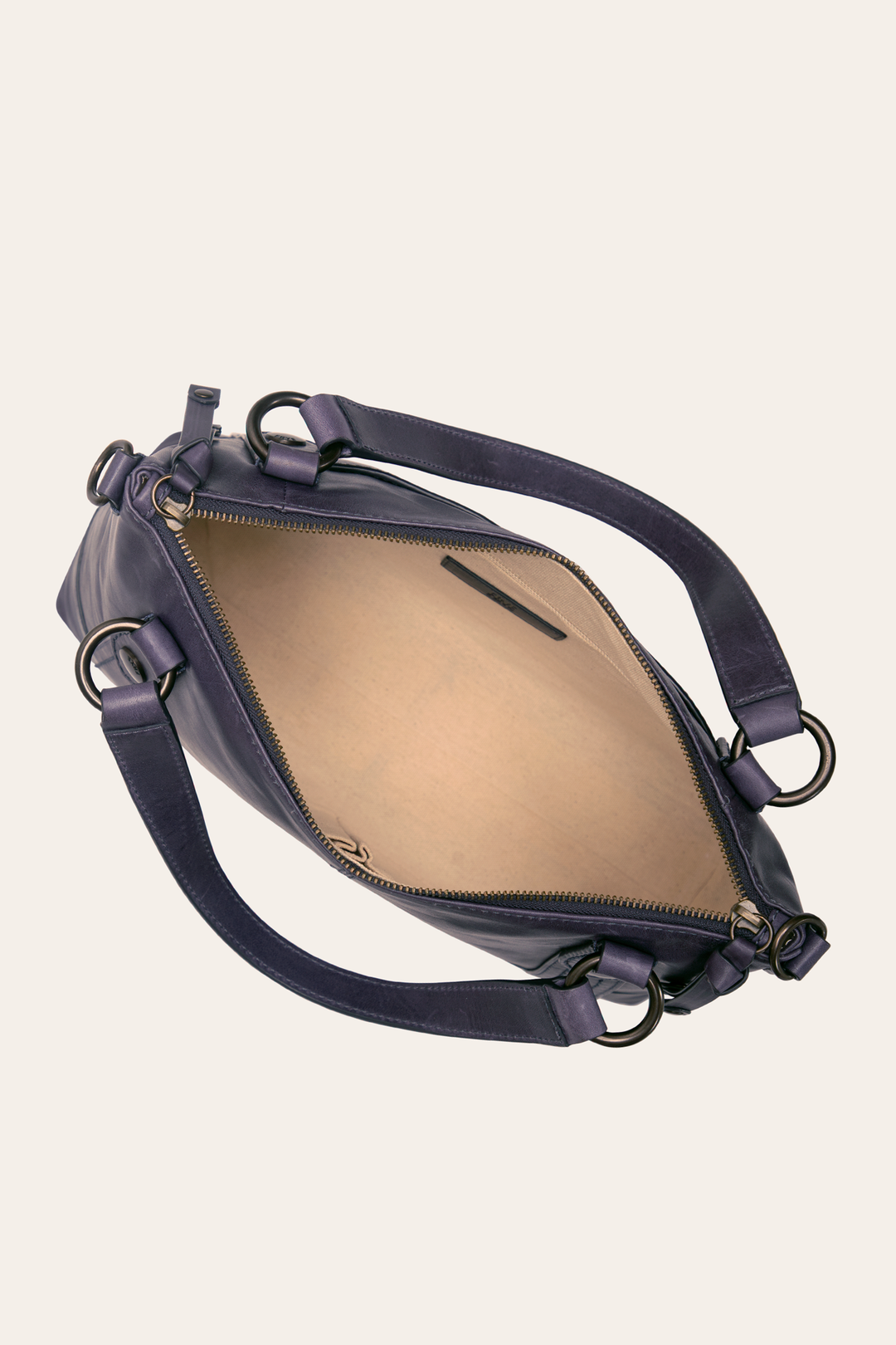 Frye Melissa Eggplant Medium Satchel / Eggplant