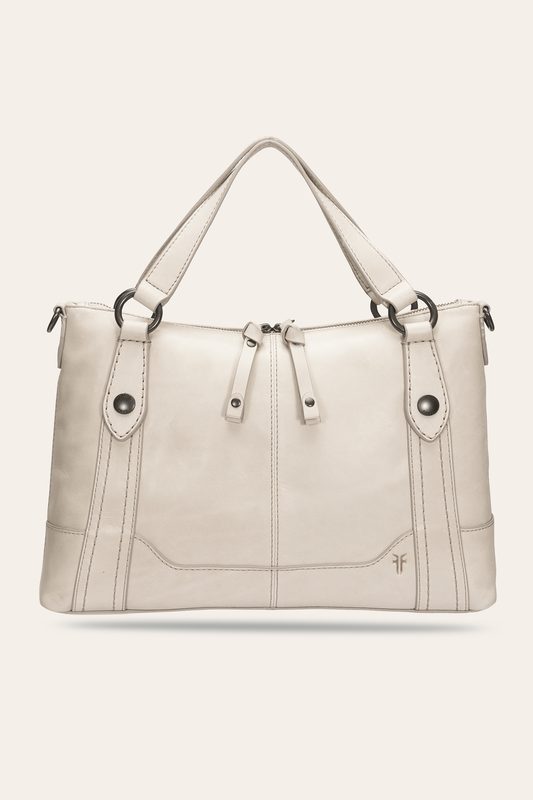 Frye Melissa Nude Medium Satchel / Nude