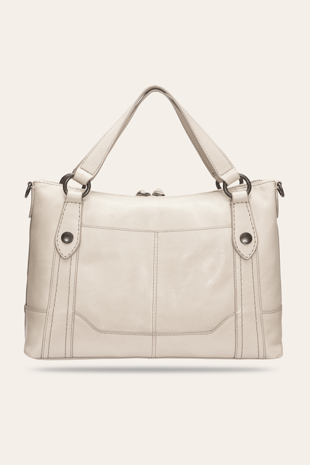 Frye Melissa Nude Medium Satchel / Nude
