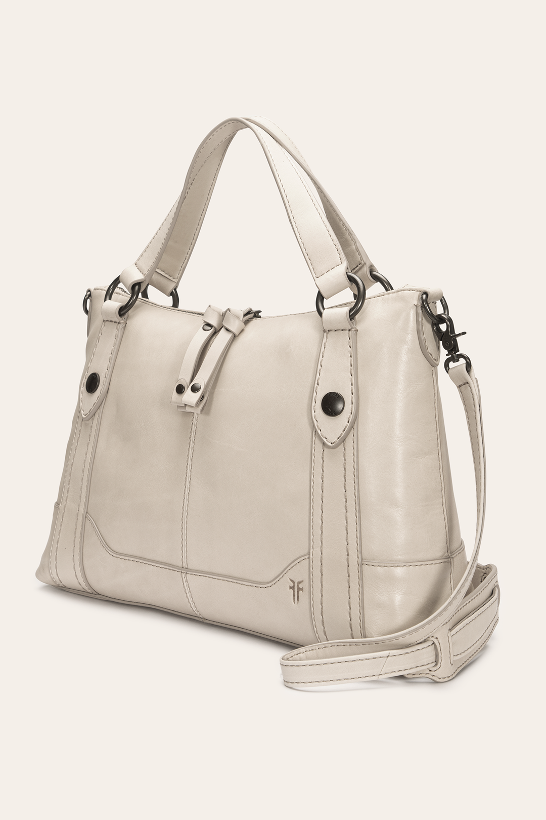 Frye Melissa Nude Medium Satchel / Nude