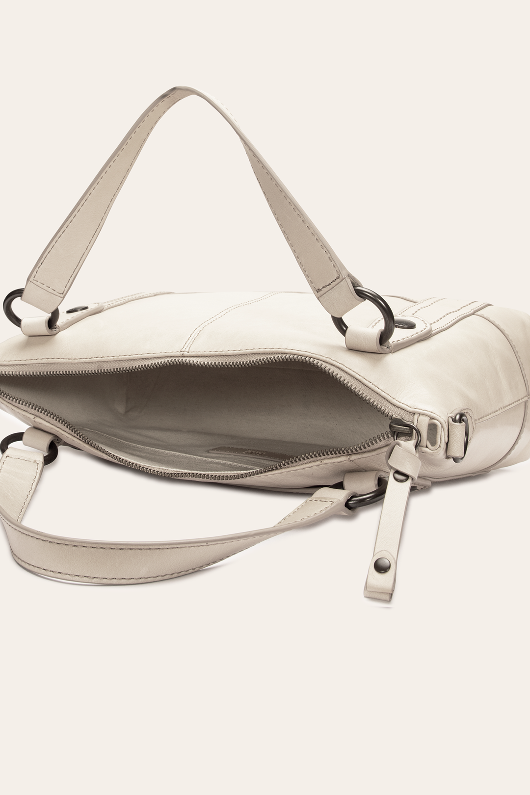Frye Melissa Nude Medium Satchel / Nude