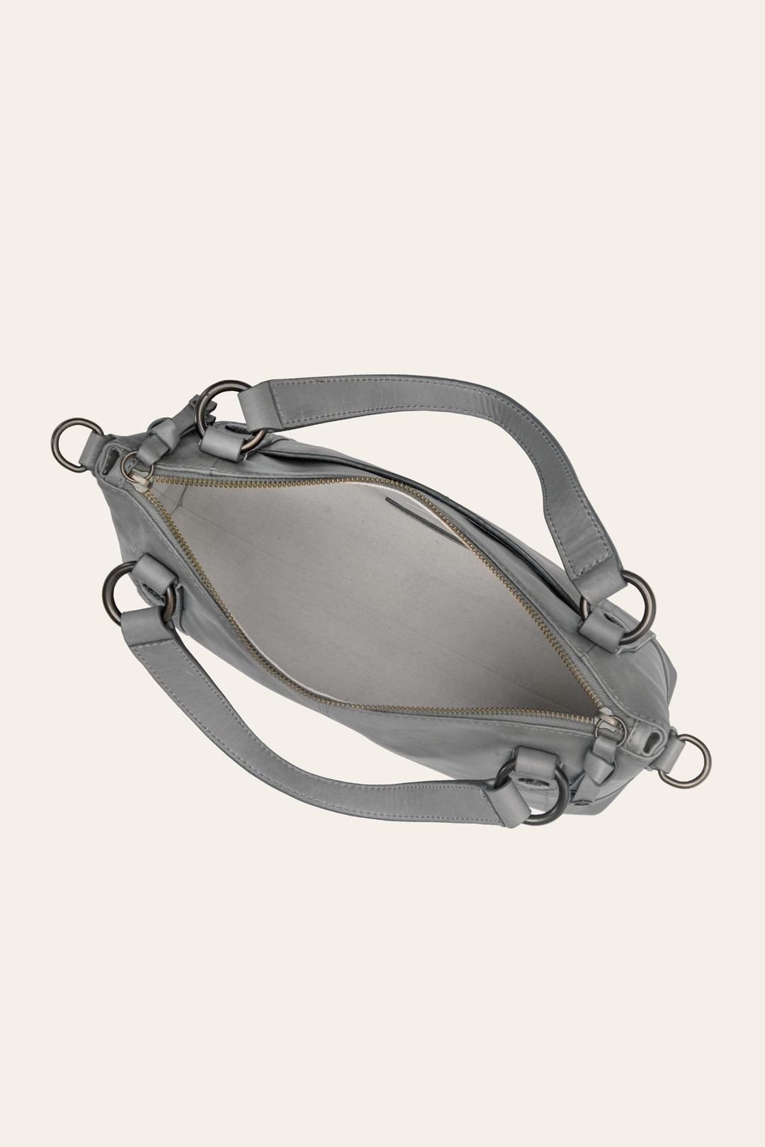 Frye Melissa Medium Satchel in Shadow / Shadow