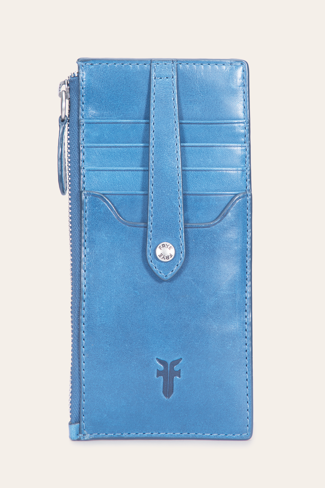 Frye Women's Melissa Snap Card Wallet / Ink