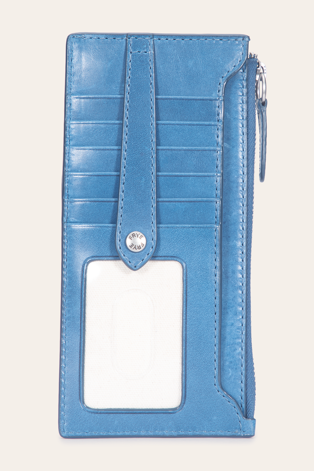 Frye Women's Melissa Snap Card Wallet / Ink