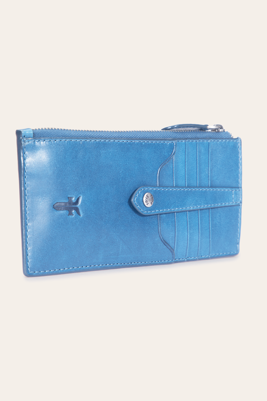 Frye Women's Melissa Snap Card Wallet / Ink