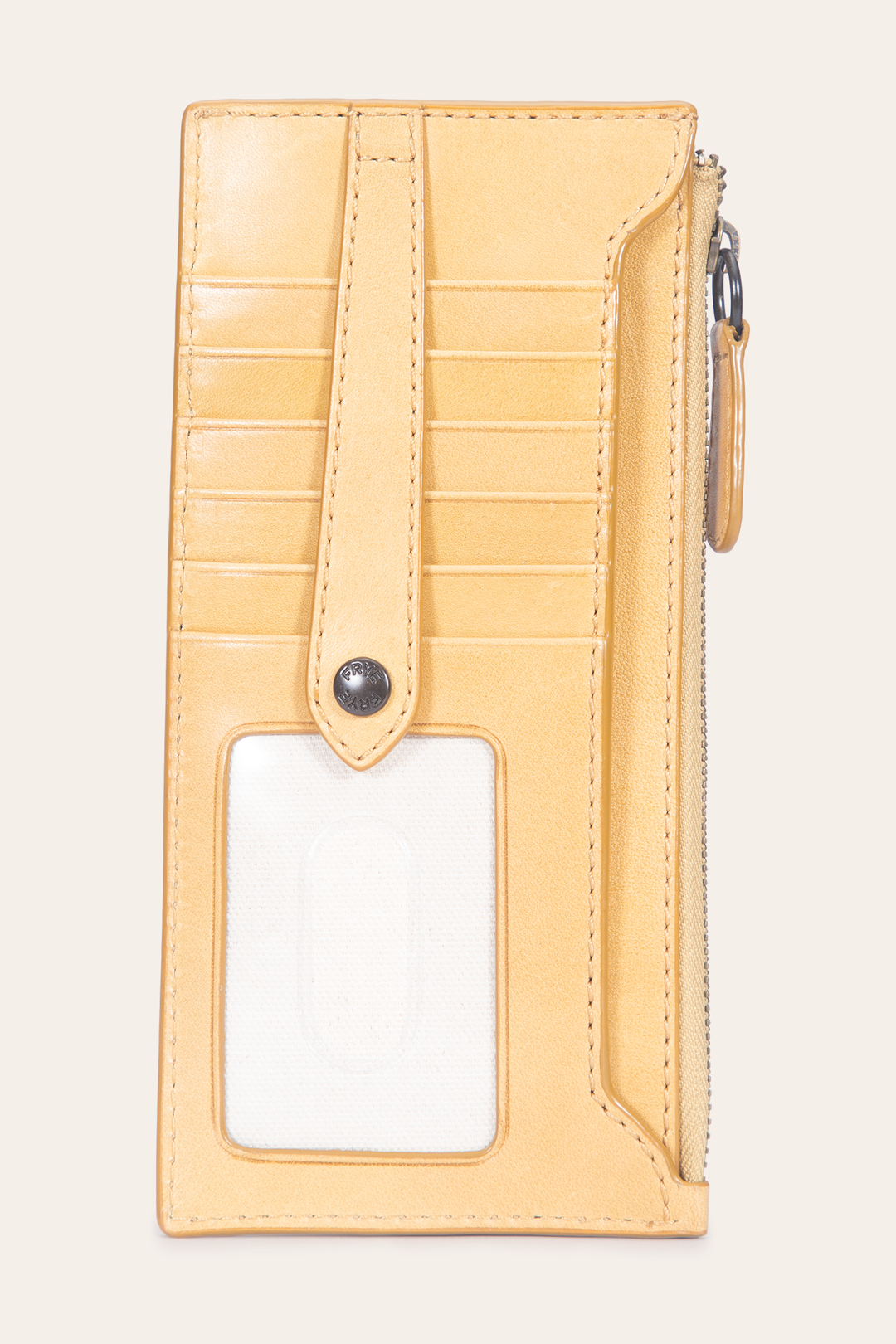 Frye Women's Melissa Snap Card Wallet / Mustard