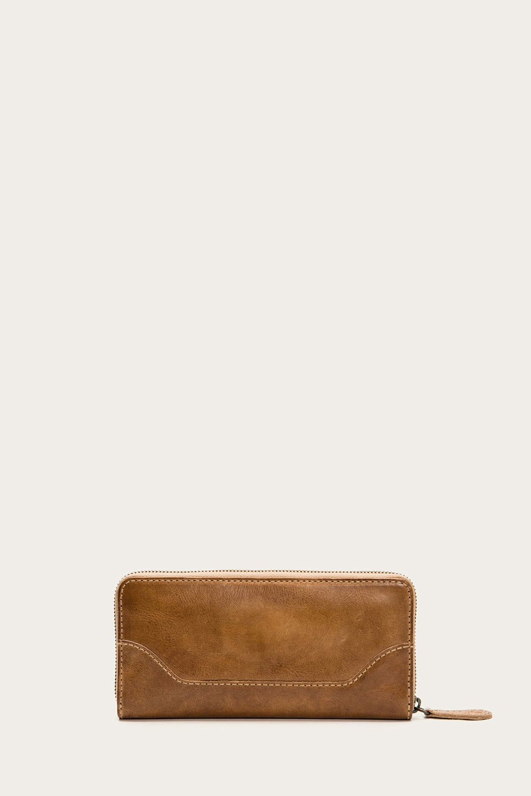 Frye Melissa Beige Zip Wallet / Beige