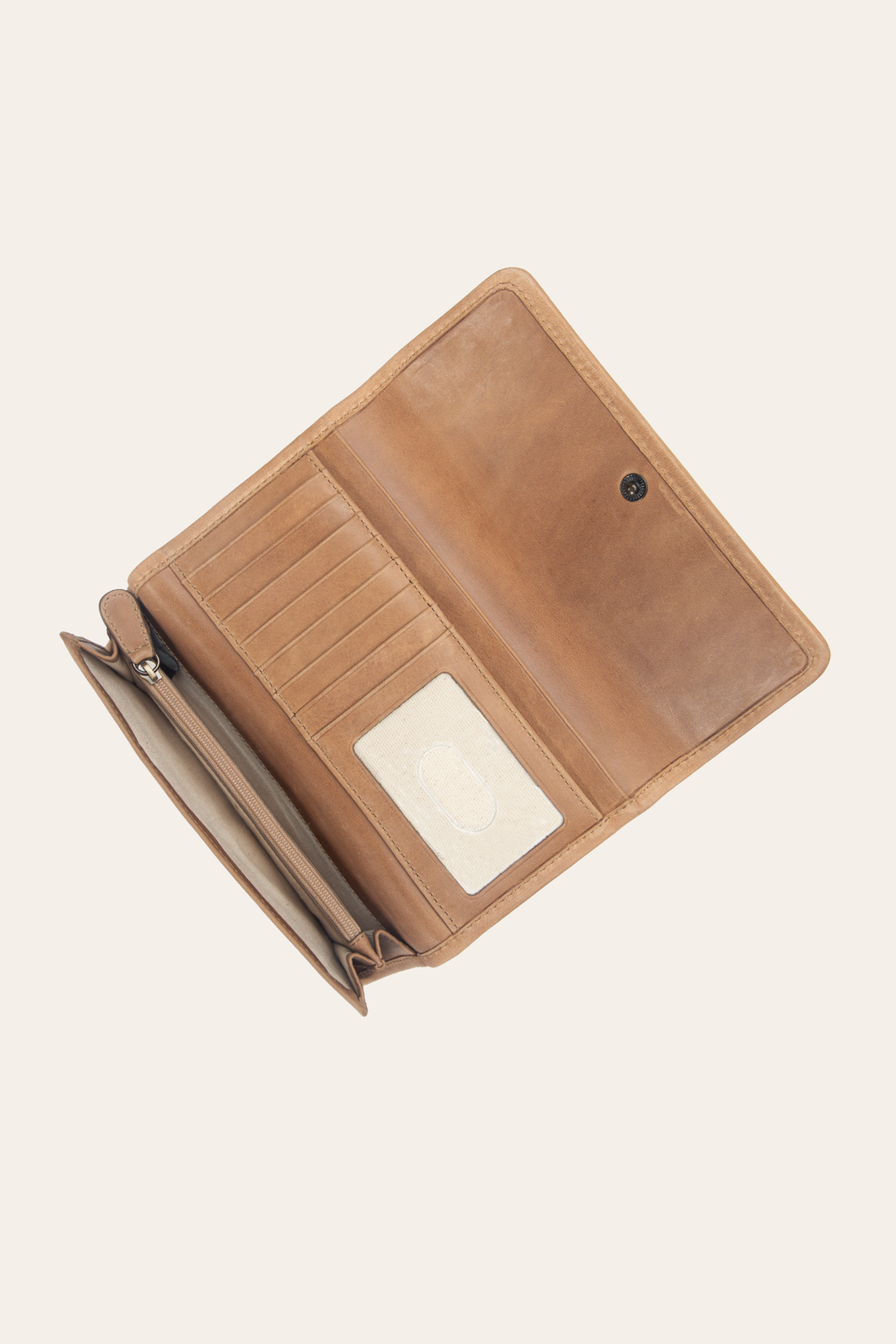 Frye Melissa Beige Wallet / Beige