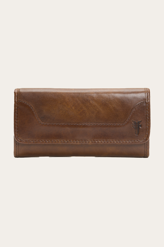 Frye Melissa Dark Brown Wallet / Dark Brown
