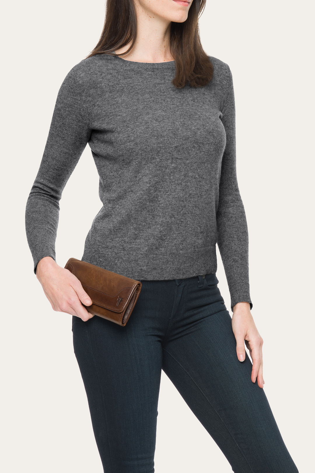Frye Melissa Dark Brown Wallet / Dark Brown