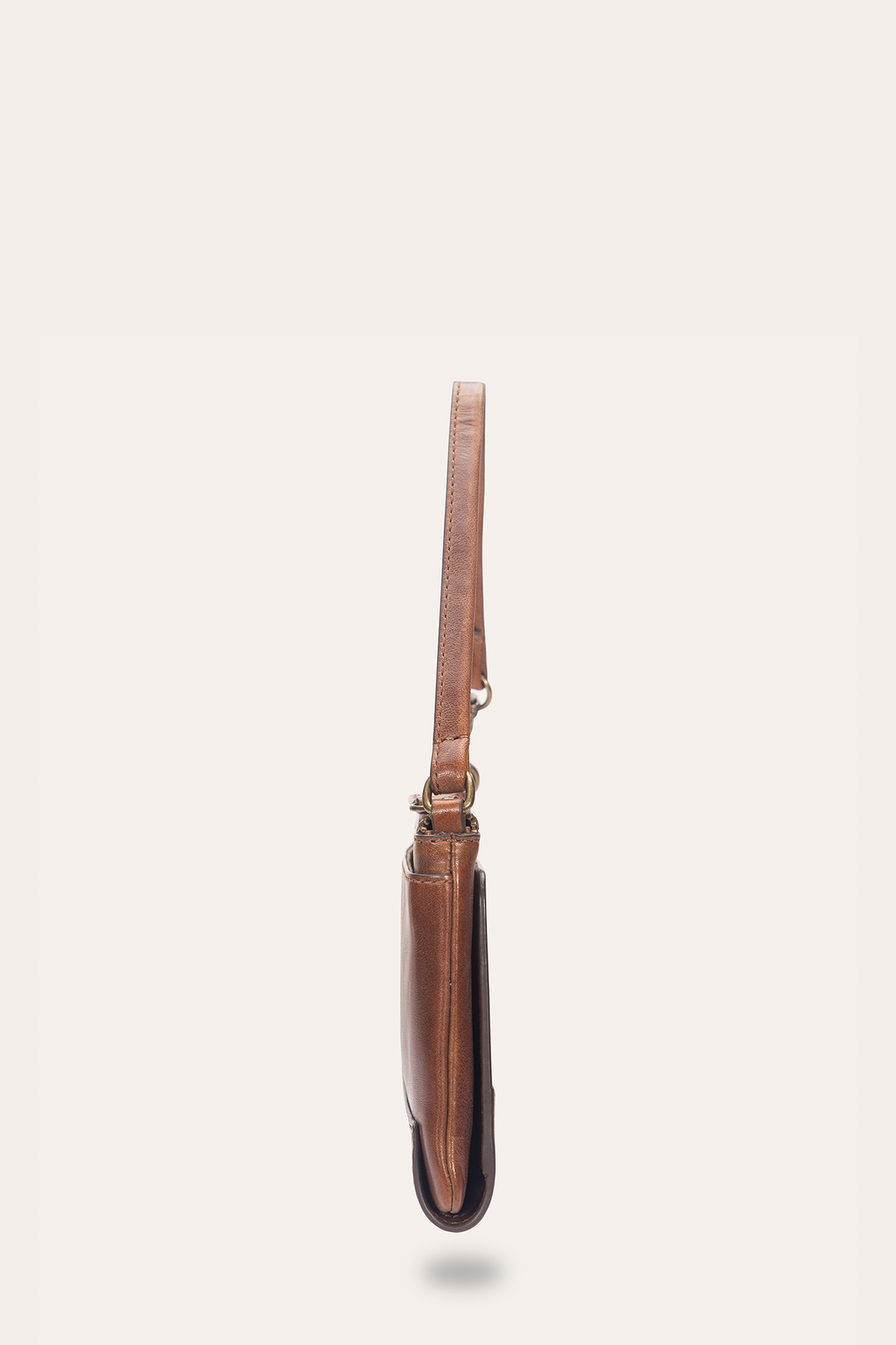 Frye Melissa Convertible Wristlet Wallet in Cognac / Cognac