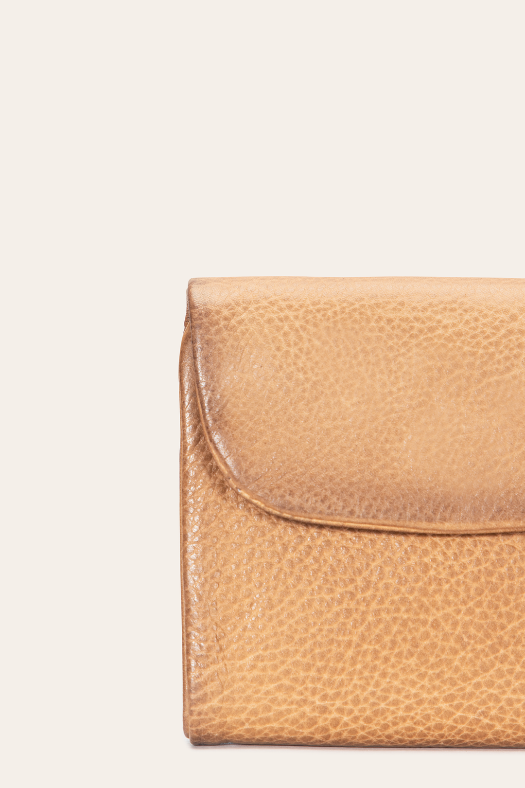 Frye Nora Beige Small Wallet / Beige