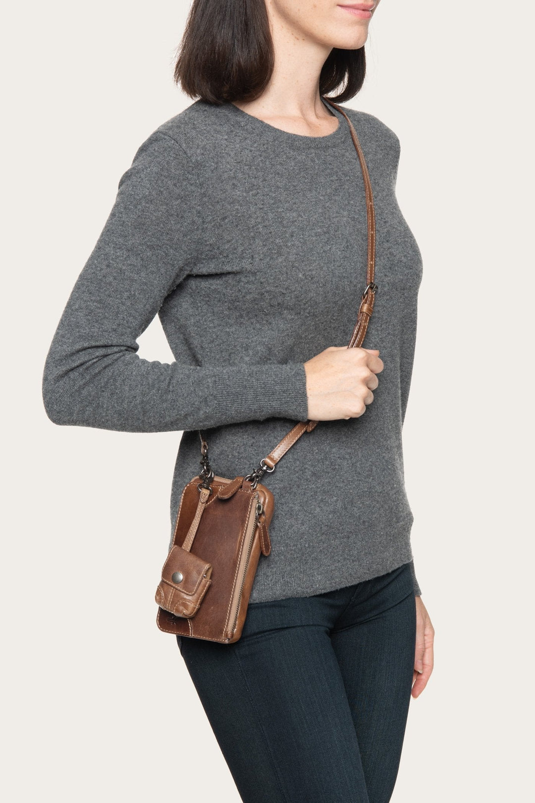 Frye Melissa Cognac 3 In 1 Crossbody / Cognac