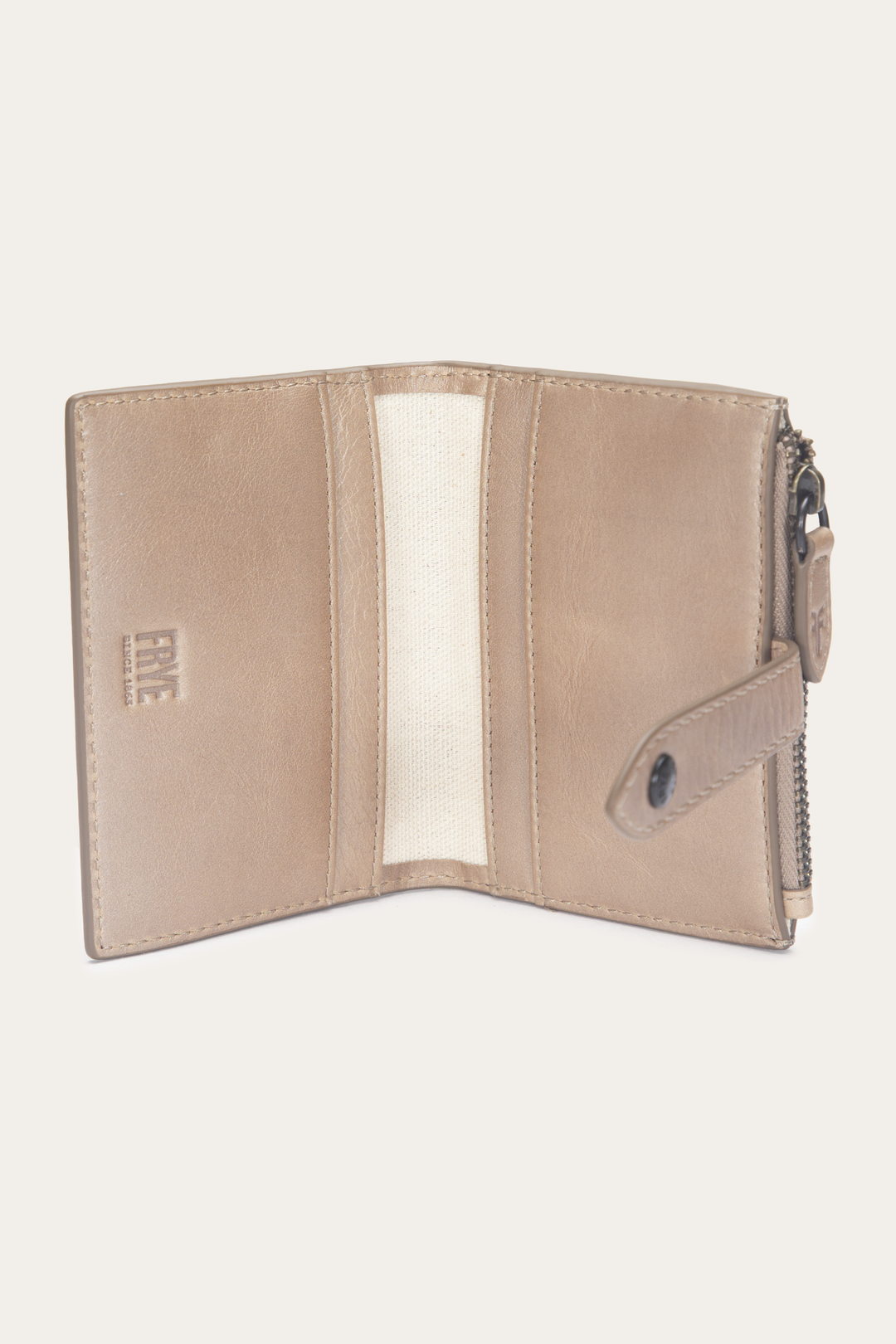 Frye Melissa Coin Purse / Light Bronze