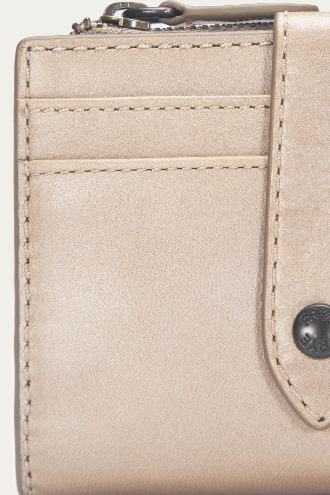 Frye Melissa Coin Purse / Light Bronze