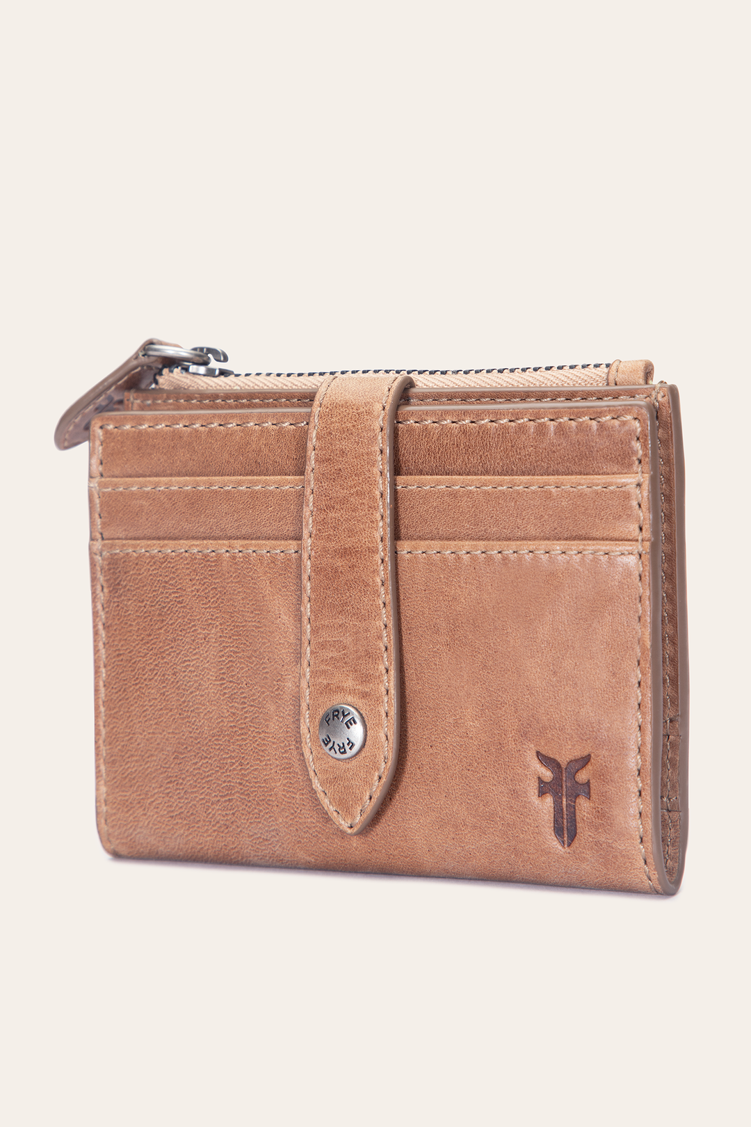 Frye Melissa Beige Coin Purse / Beige