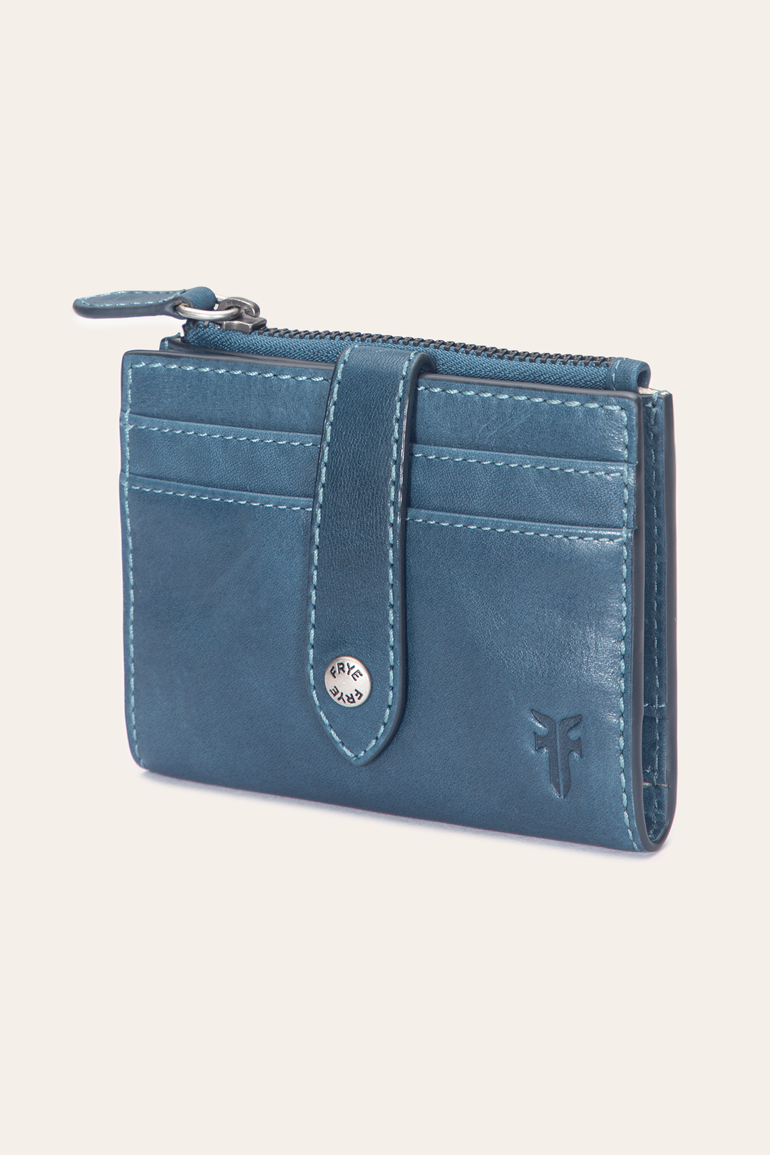 Frye Melissa Steel Coin Purse / Steel