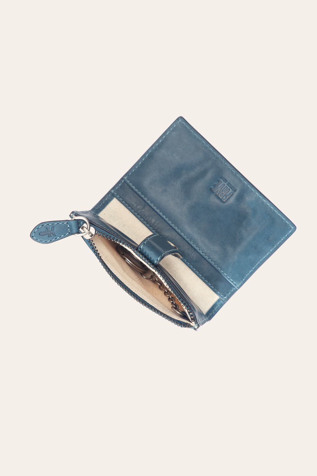 Frye Melissa Steel Coin Purse / Steel