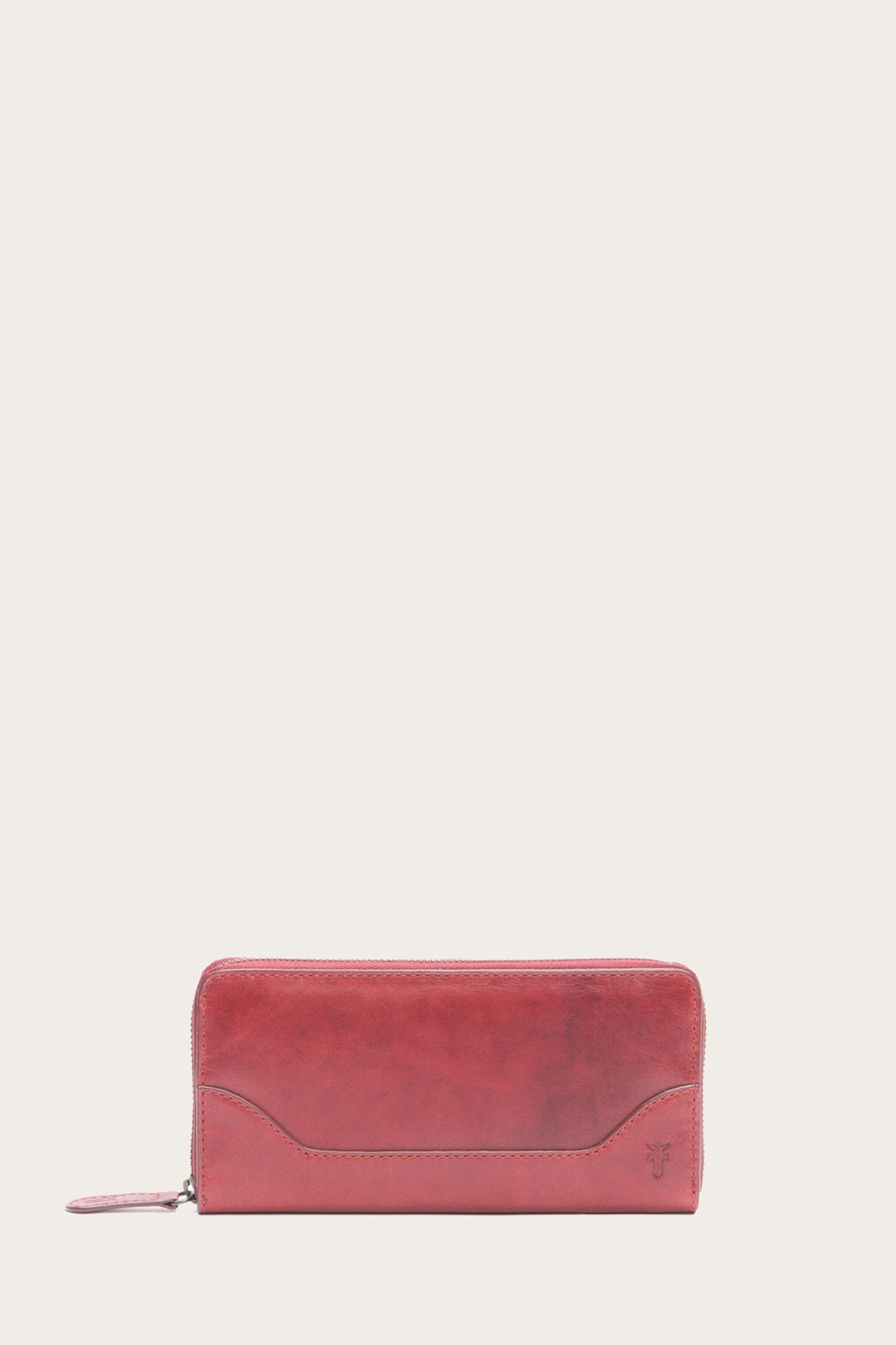 Frye Melissa Burgundy Zip Wallet / Burgundy