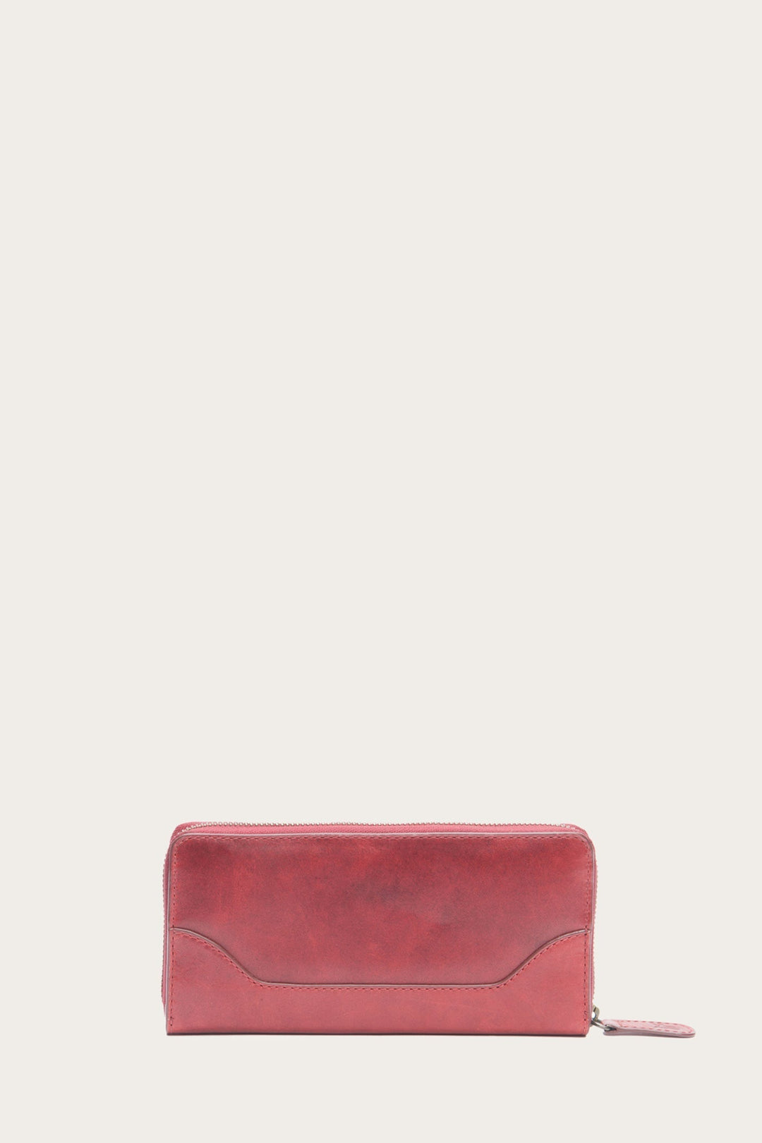 Frye Melissa Burgundy Zip Wallet / Burgundy
