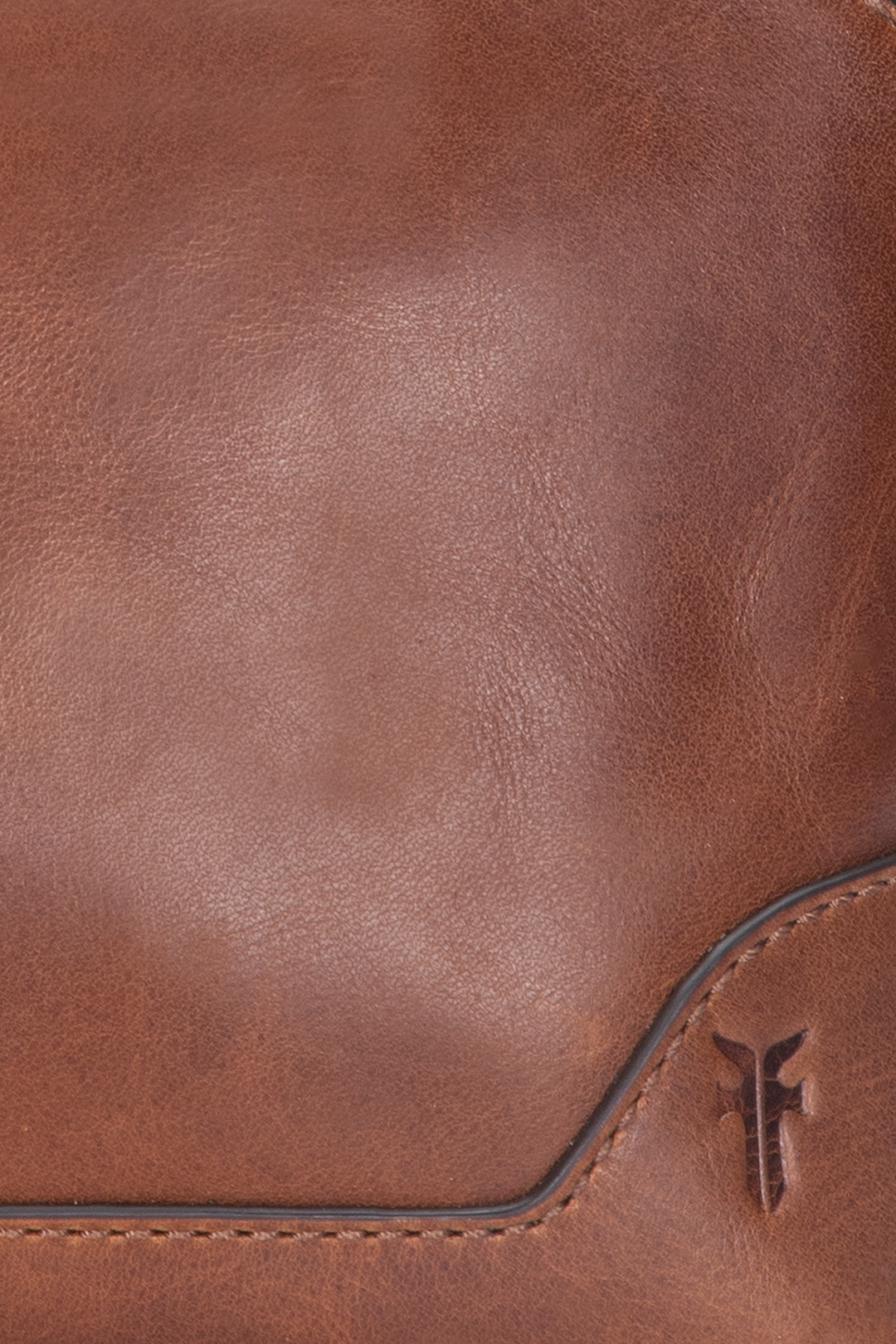 Frye Melissa Cognac Carry All Clutch / Cognac