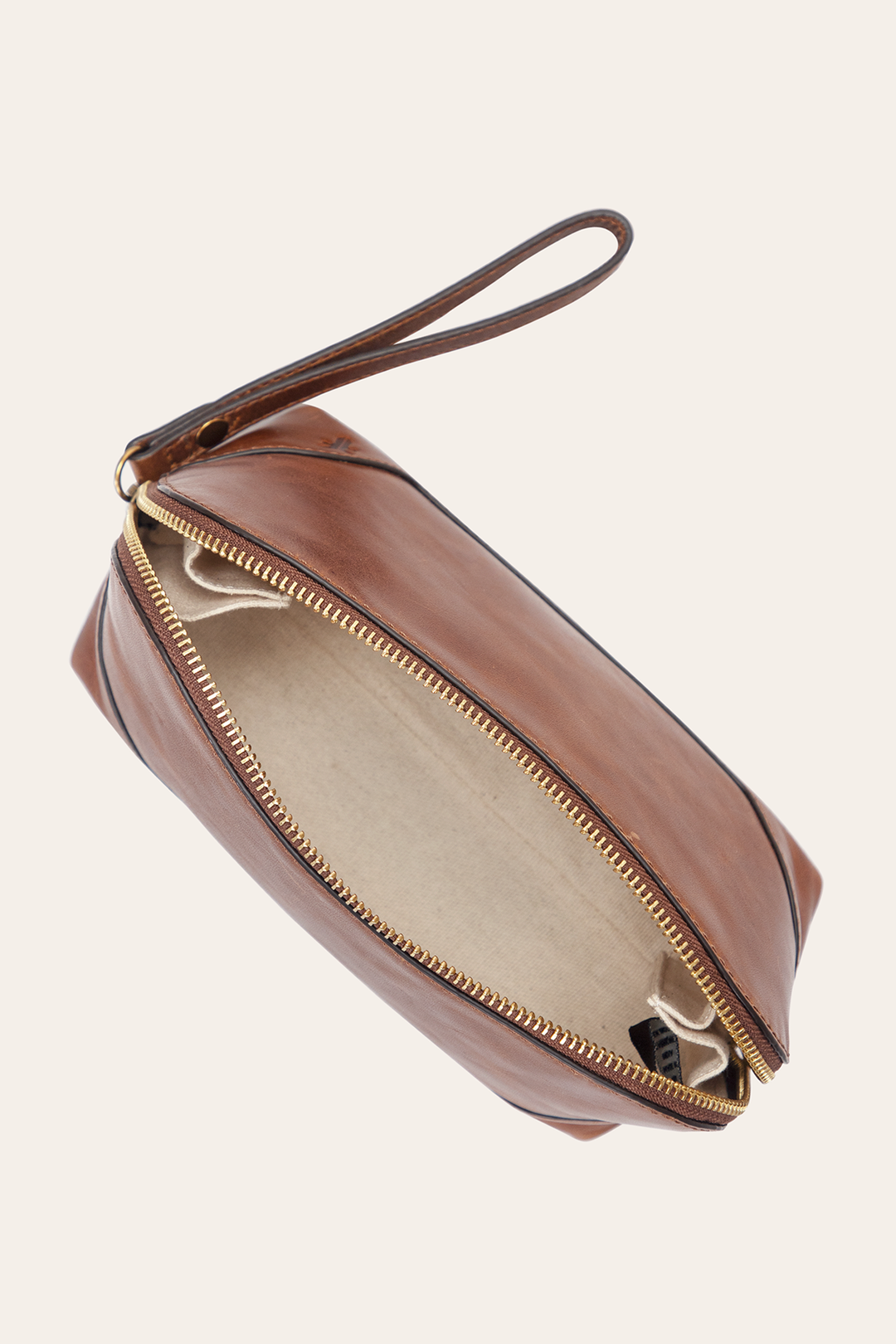 Frye Melissa Cognac Carry All Clutch / Cognac