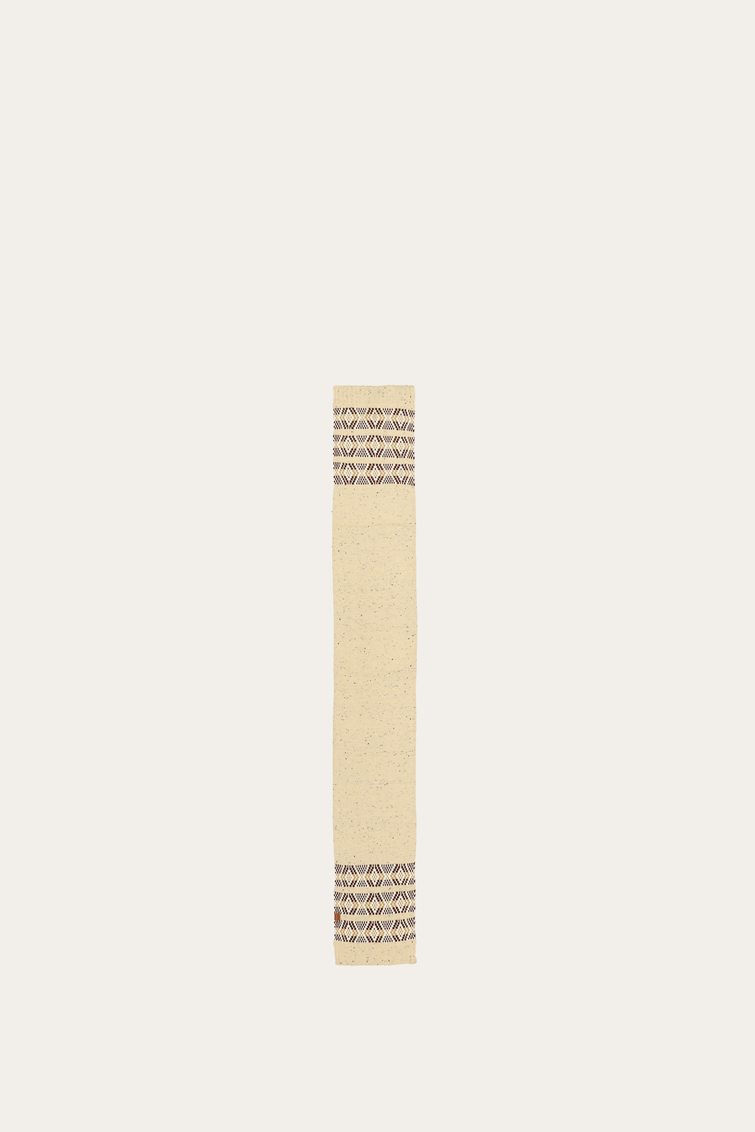 Frye Birch Tweed Fair Isle Scarf / Birch