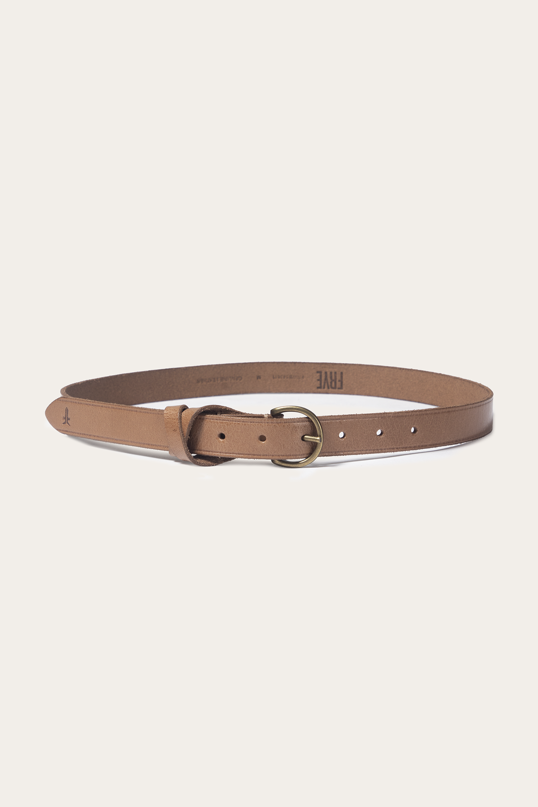 Frye Light Bronze 25mm Belt / Light Bronze