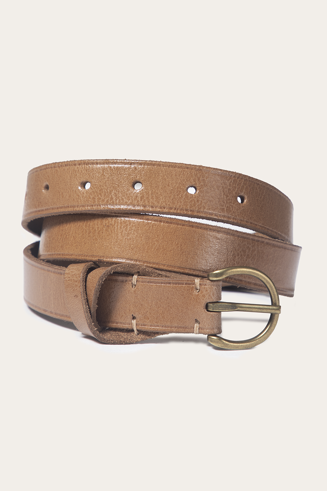 Frye Light Bronze 25mm Belt / Light Bronze