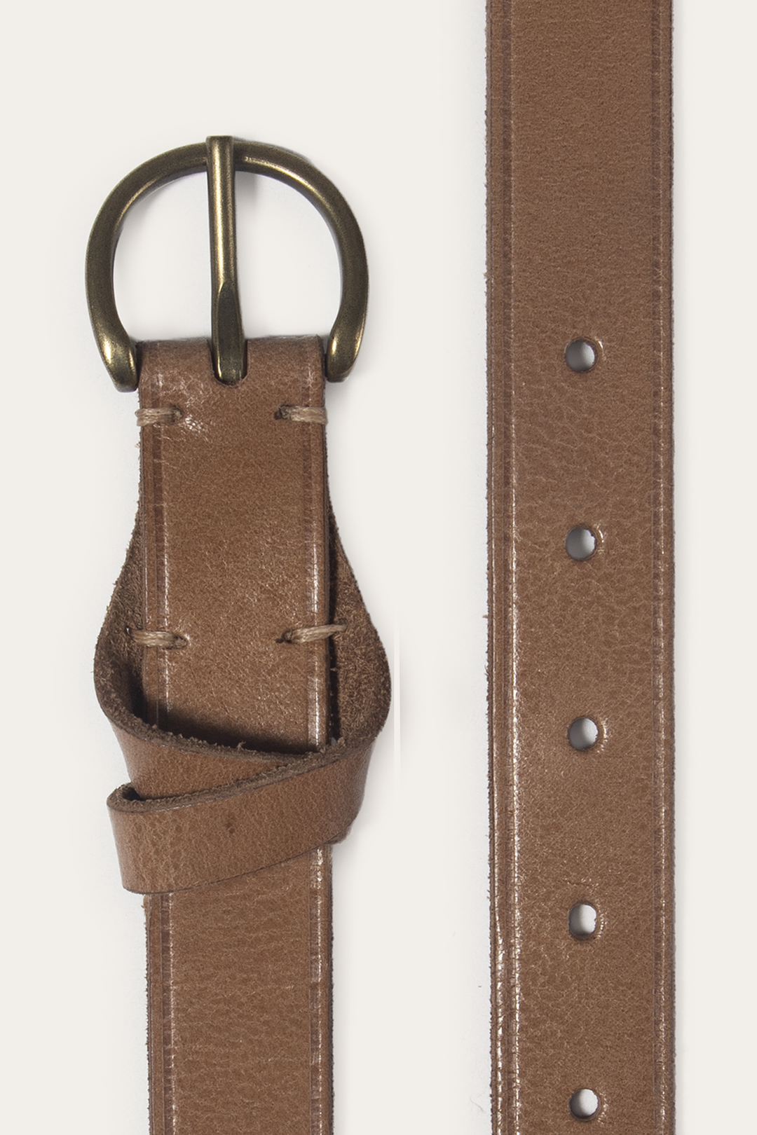 Frye Light Bronze 25mm Belt / Light Bronze