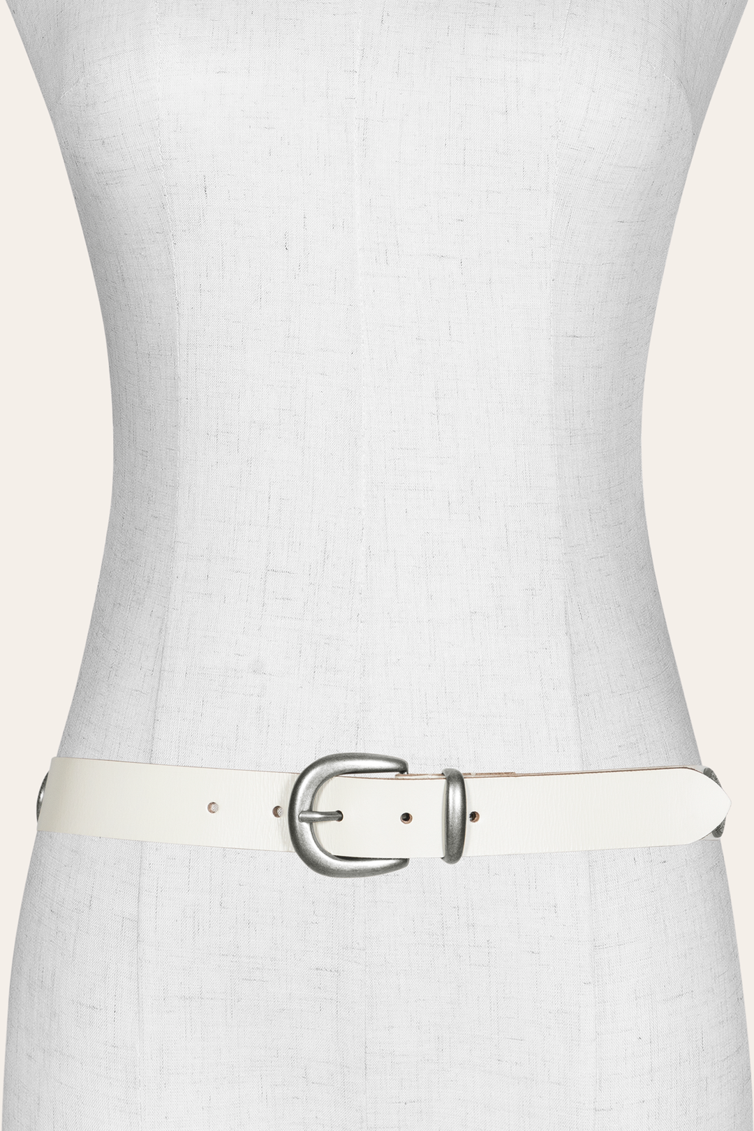 Frye Women’s Oat 30mm Concho Belt / Oat