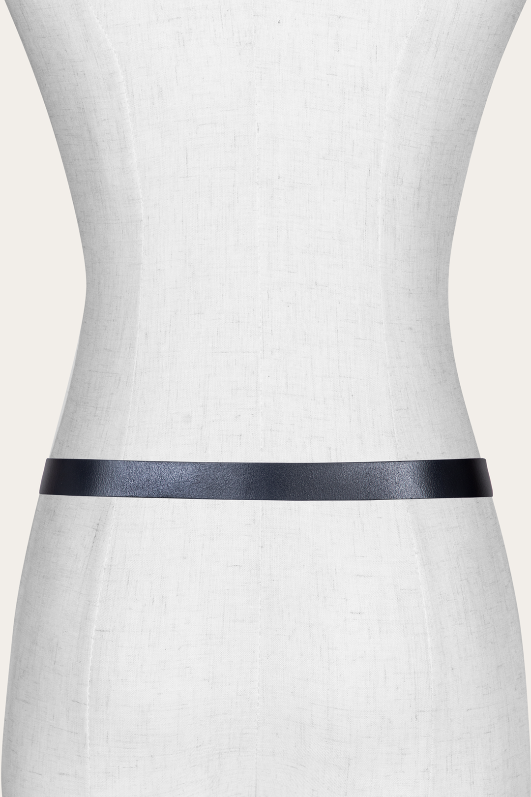Frye Women’s Black 25mm Belt With Metal Loop / Black