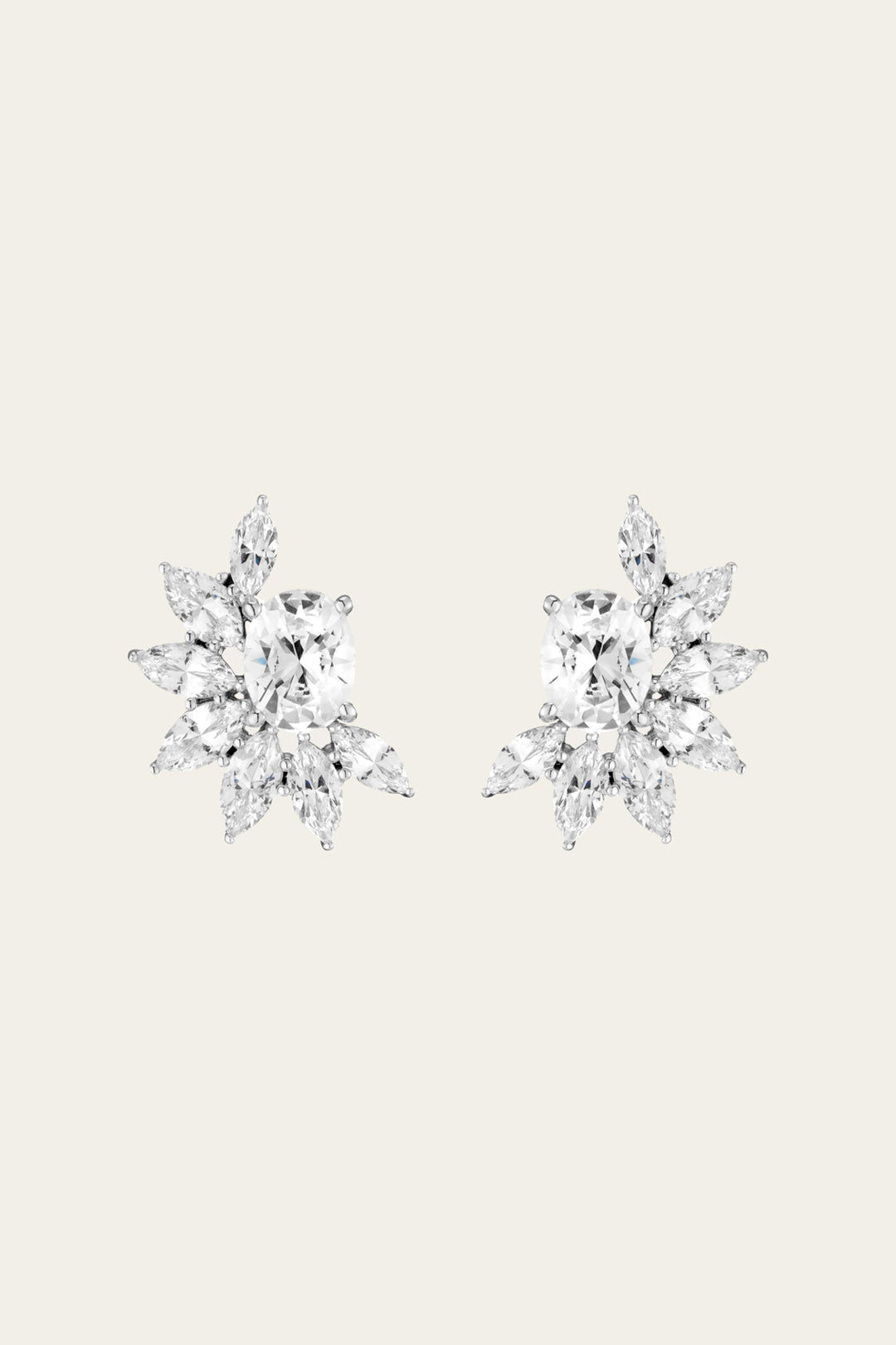 Frye Women’s Marquise Fringe Earrings | Aurate x The Frye Company / Sterling Silver