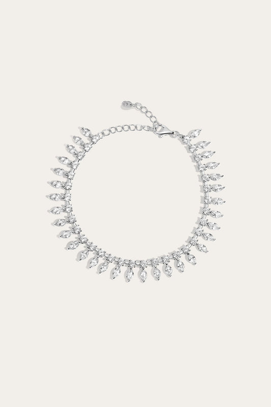 Frye Women’s Marquise Fringe Bracelet | Aurate x The Frye Company / Sterling Silver