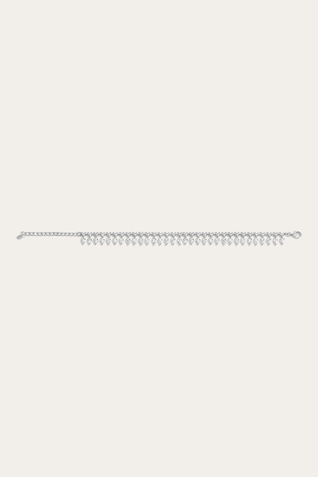 Frye Women’s Marquise Fringe Bracelet | Aurate x The Frye Company / Sterling Silver