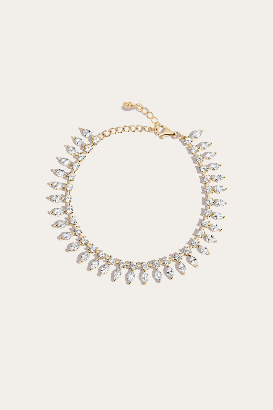 Frye Women’s Marquise Fringe Bracelet | Aurate x The Frye Company / Yellow Vermeil