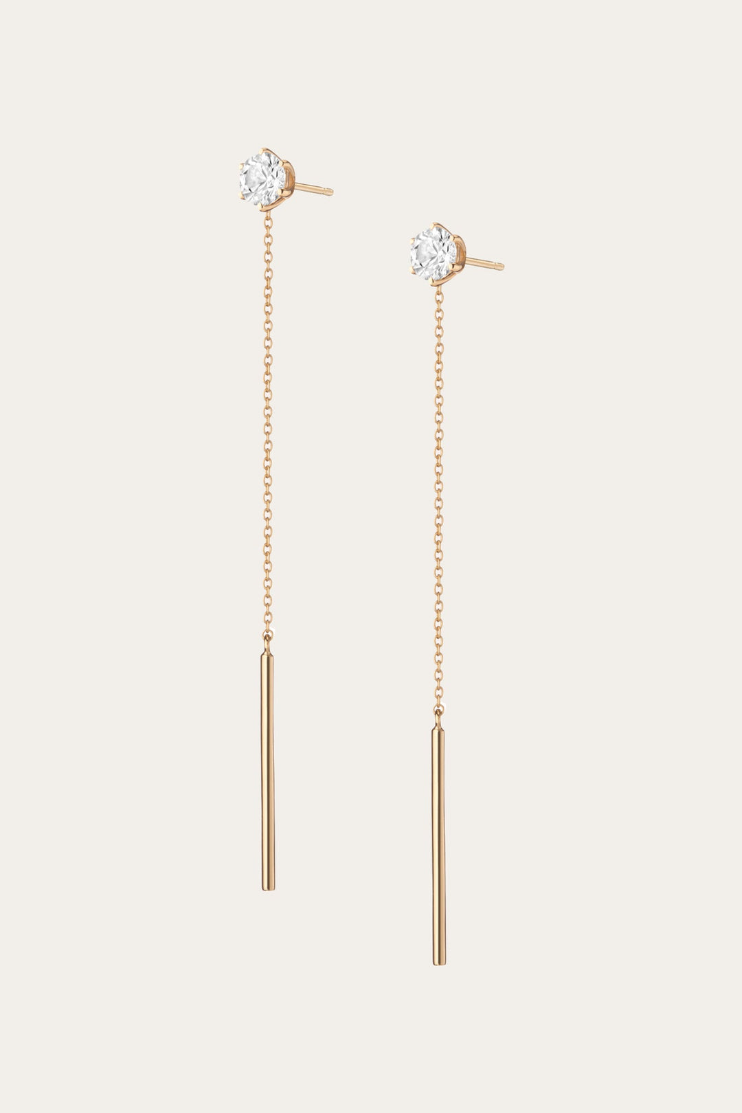 Frye Women’s Spur Lariat Earrings | Aurate x The Frye Company / Yellow Vermeil