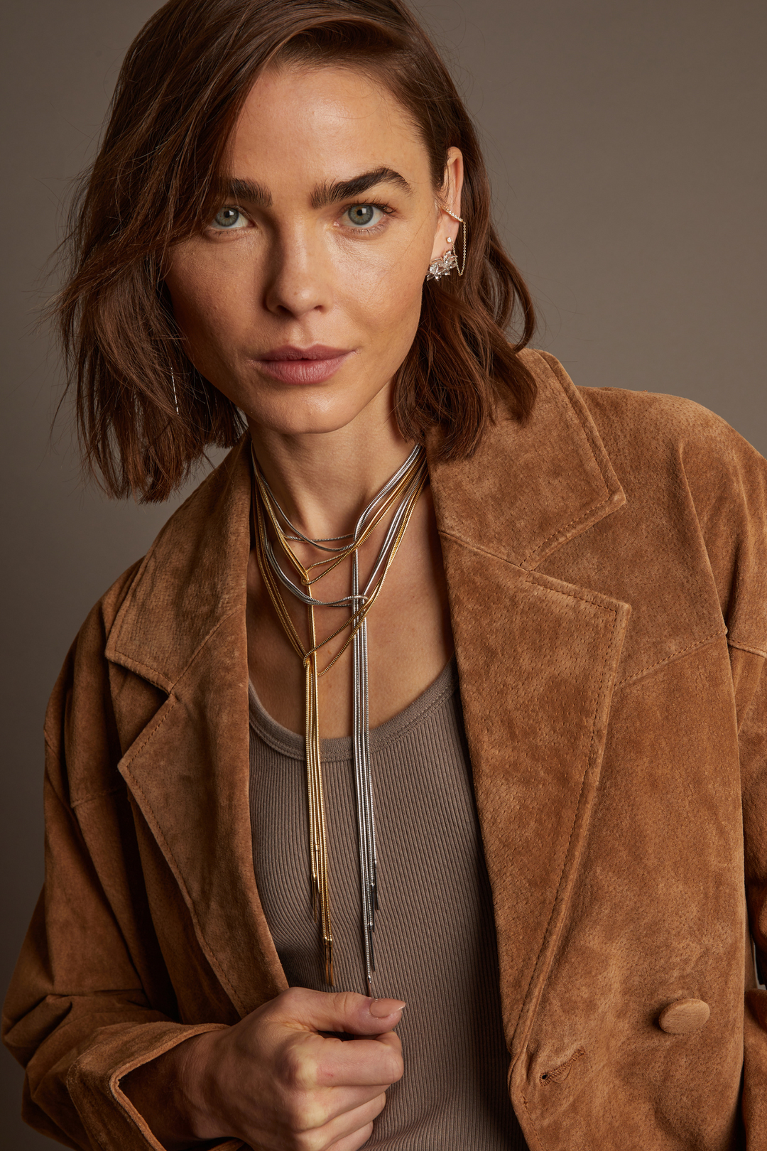 Frye Women’s Lasso Wrap Necklace | Aurate x The Frye Company / Sterling Silver