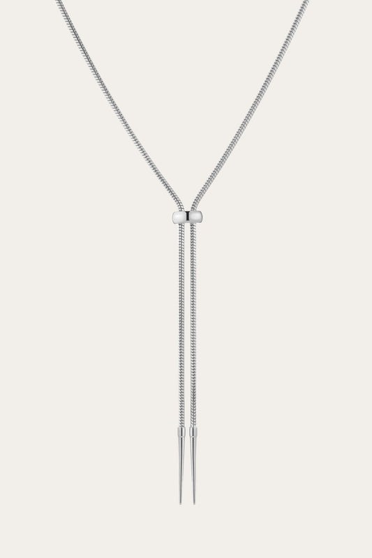 Frye Women’s Lasso Bolo Necklace | Aurate x The Frye Company / Sterling Silver