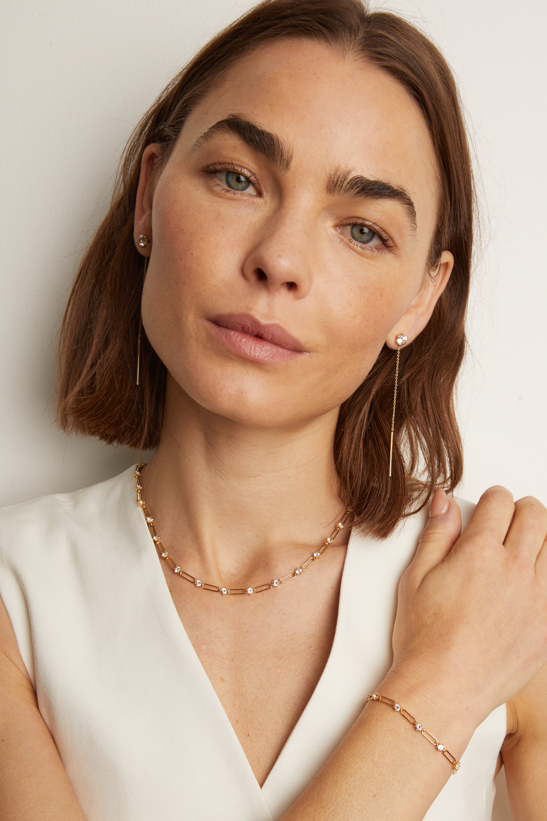 Frye Women’s Spur Necklace | Aurate x The Frye Company / Yellow Vermeil