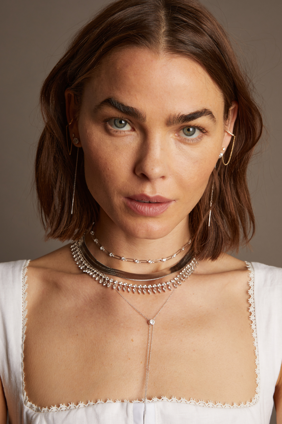 Frye Women’s Lab Grown Diamond Bolo Necklace | Aurate x The Frye Company / 14k Yellow Gold