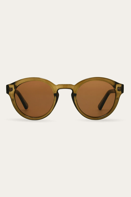 Frye Blake Crystal Green Sunglasses / Crystal Green