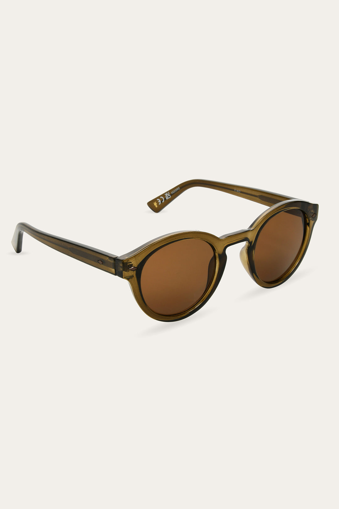 Frye Blake Crystal Green Sunglasses / Crystal Green
