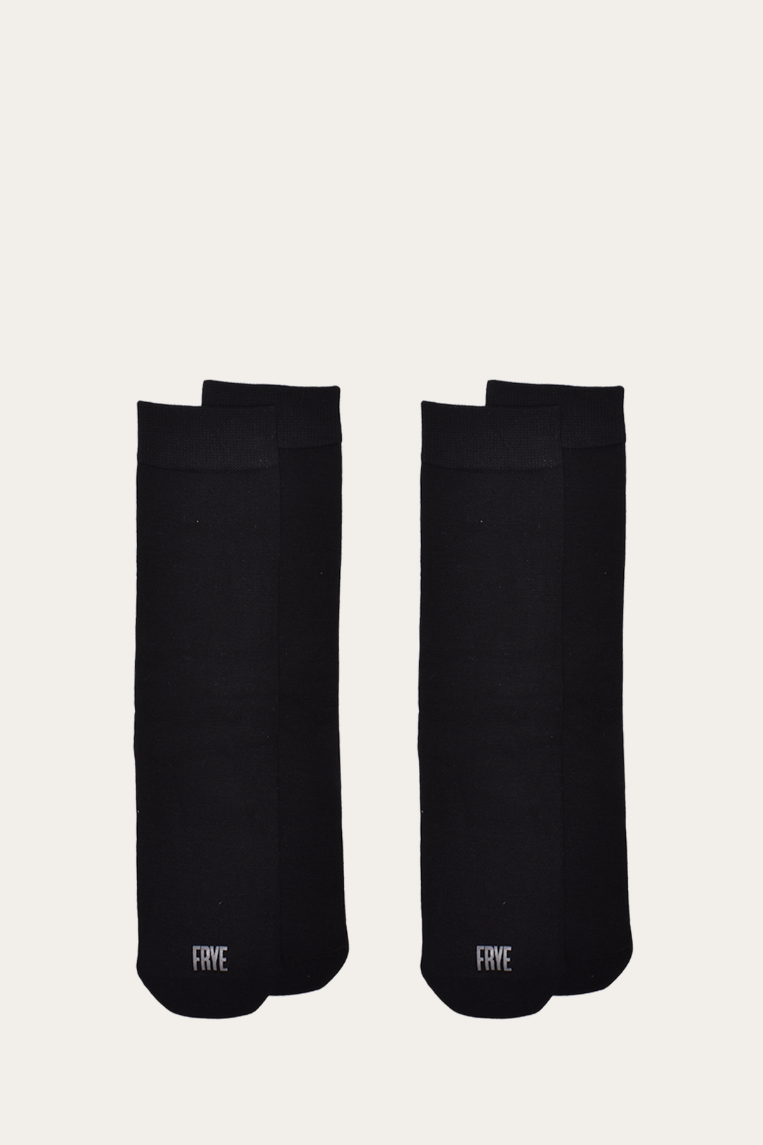Frye Women’s Black Bamboo Boot Socks 2 Pack / Black