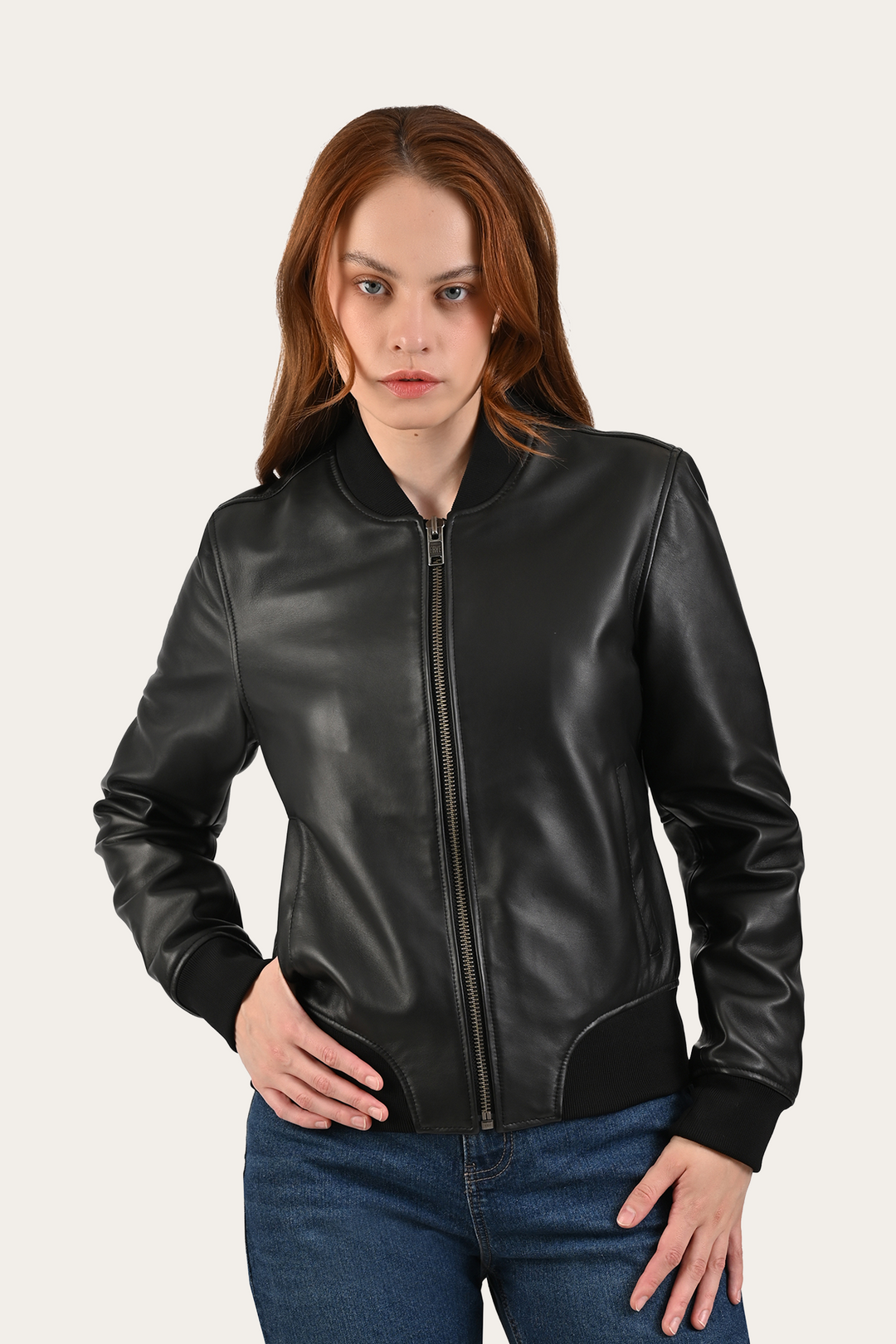 Frye Black Bolton Bomber Jacket / Black