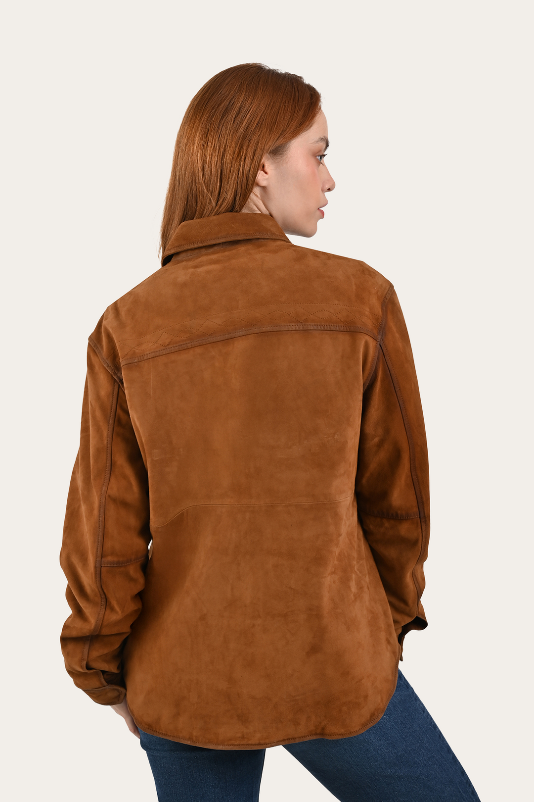 Frye Light Brown Avett Overshirt Jacket / Light Brown