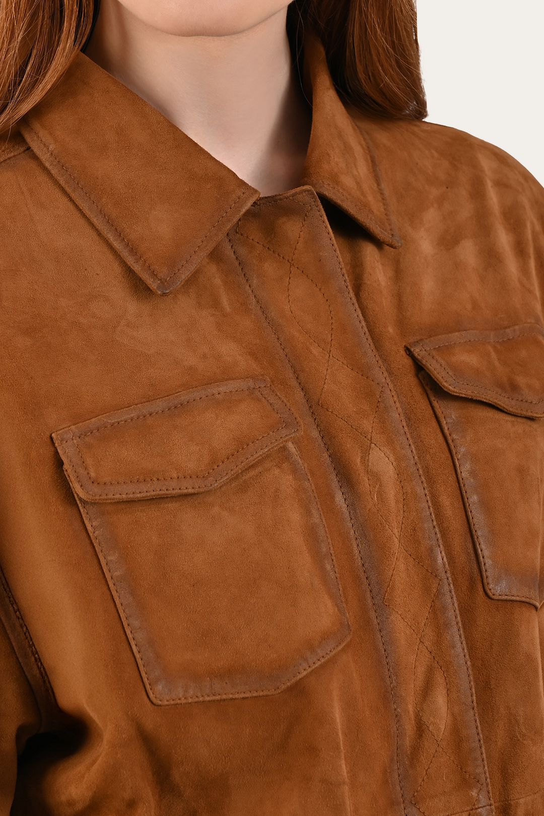 Frye Light Brown Avett Overshirt Jacket / Light Brown