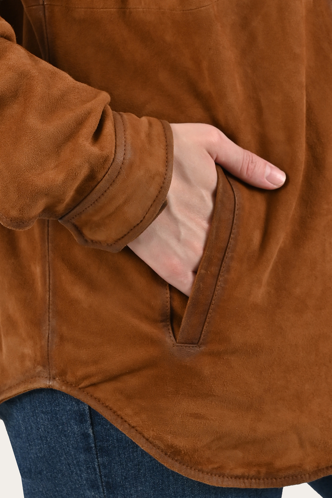 Frye Light Brown Avett Overshirt Jacket / Light Brown