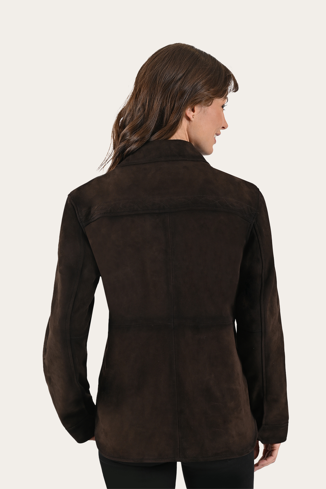 Frye Dark Brown Avett Overshirt Jacket / Dark Brown