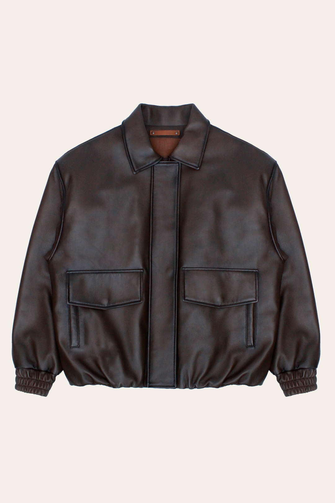 Frye Tobacco Harper Oversized Bomber / Tobacco